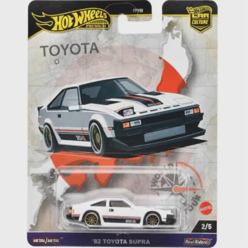 2024 Hot Wheels Car Culture "World Tour" '82 Toyota Supra 2/5 (HRV97)