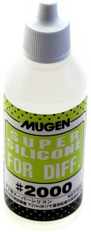 Mugen Seiki 2,000wt Silicone Differential Oil, 50ml (b0334)