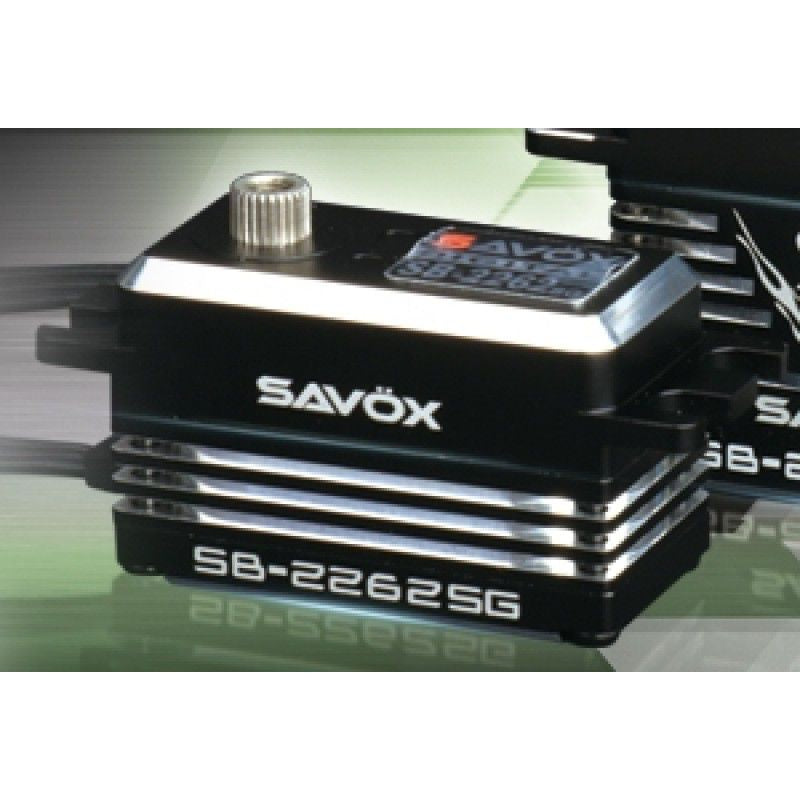 Savox Low Profile HV Brushless Servo 32kg, 0.06sec @7.4v 62g (sb-2262sg)