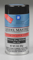 Model Master Lacquer Spray Nassau Blue Metallic 3oz