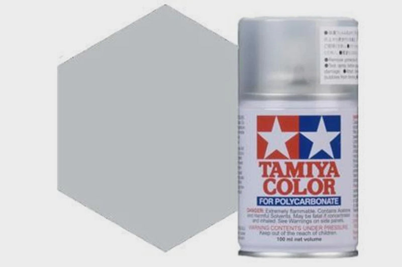 Tamiya 86012 PS-12 Silver Polycarbonate Spray 100ml (PS-12)