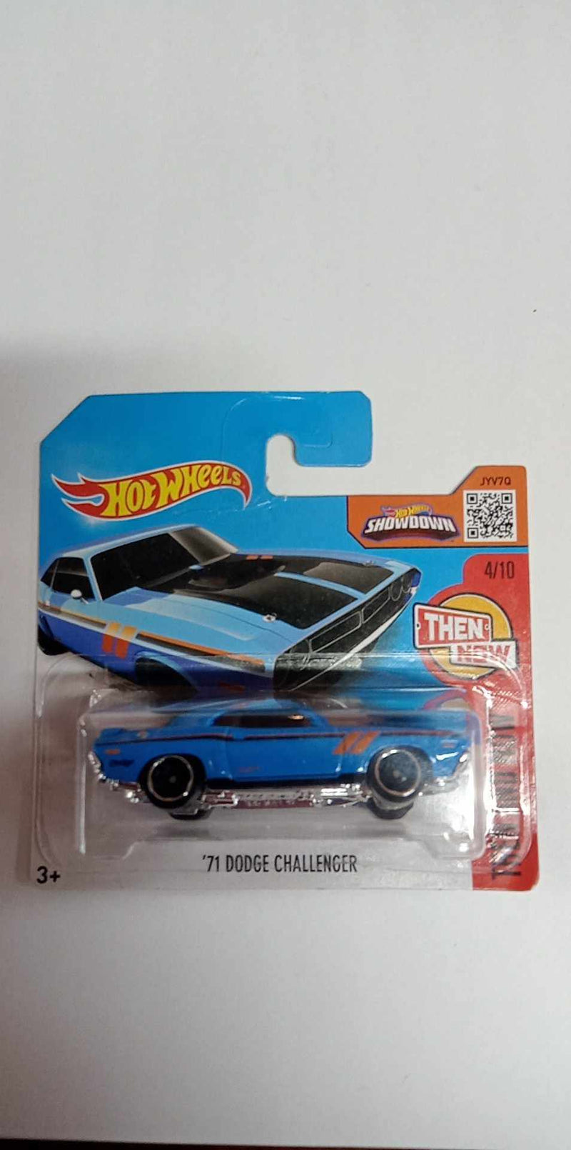 Hot Wheels 2016 Then and Now 4/10 Dodge 1971 Challenger 104/250 SHORT CARD (DHR19 )