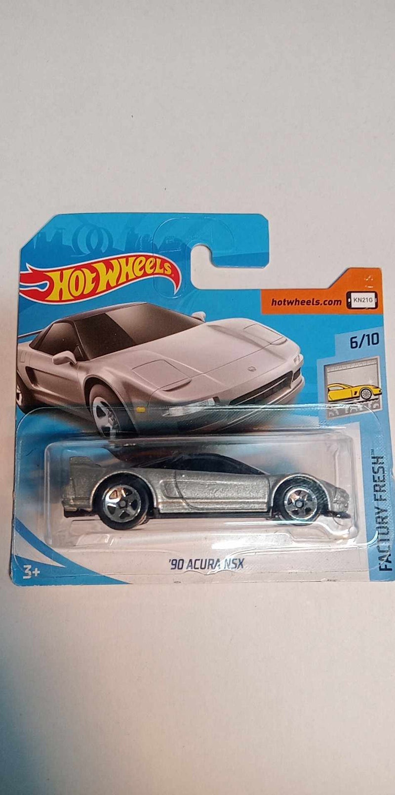 HOT WHEELS 90 ACURA NSX -FACTORY FRESH -6/10--4/365 (FJW10)