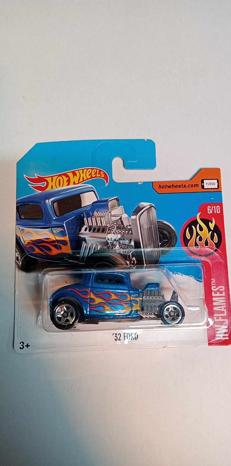 Hot Wheels  2017 HW Flames 6/10 Ford 32 Coupe 223/365 (DVB76)