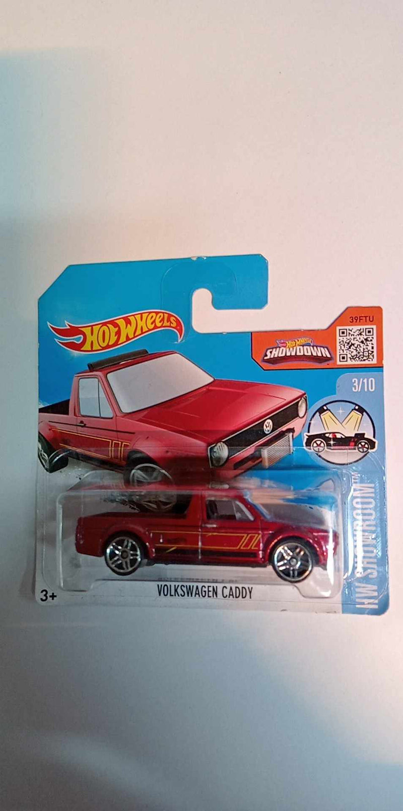 2015 Hot Wheels 113/250 HW Showroom Volkswagen Caddy 3/10 SHORT CARD (DHR28)