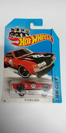 2014 Hot Wheels ‘70 Toyota Celica Red-HW CITY- 24/250 (BFC46)