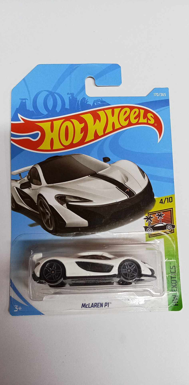 2018 Hot Wheels Mclaren P1- 170/250 HW Exotics 4/10 (FJY00)