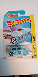 2015 Hot Wheels MORRIS MINI Aqua