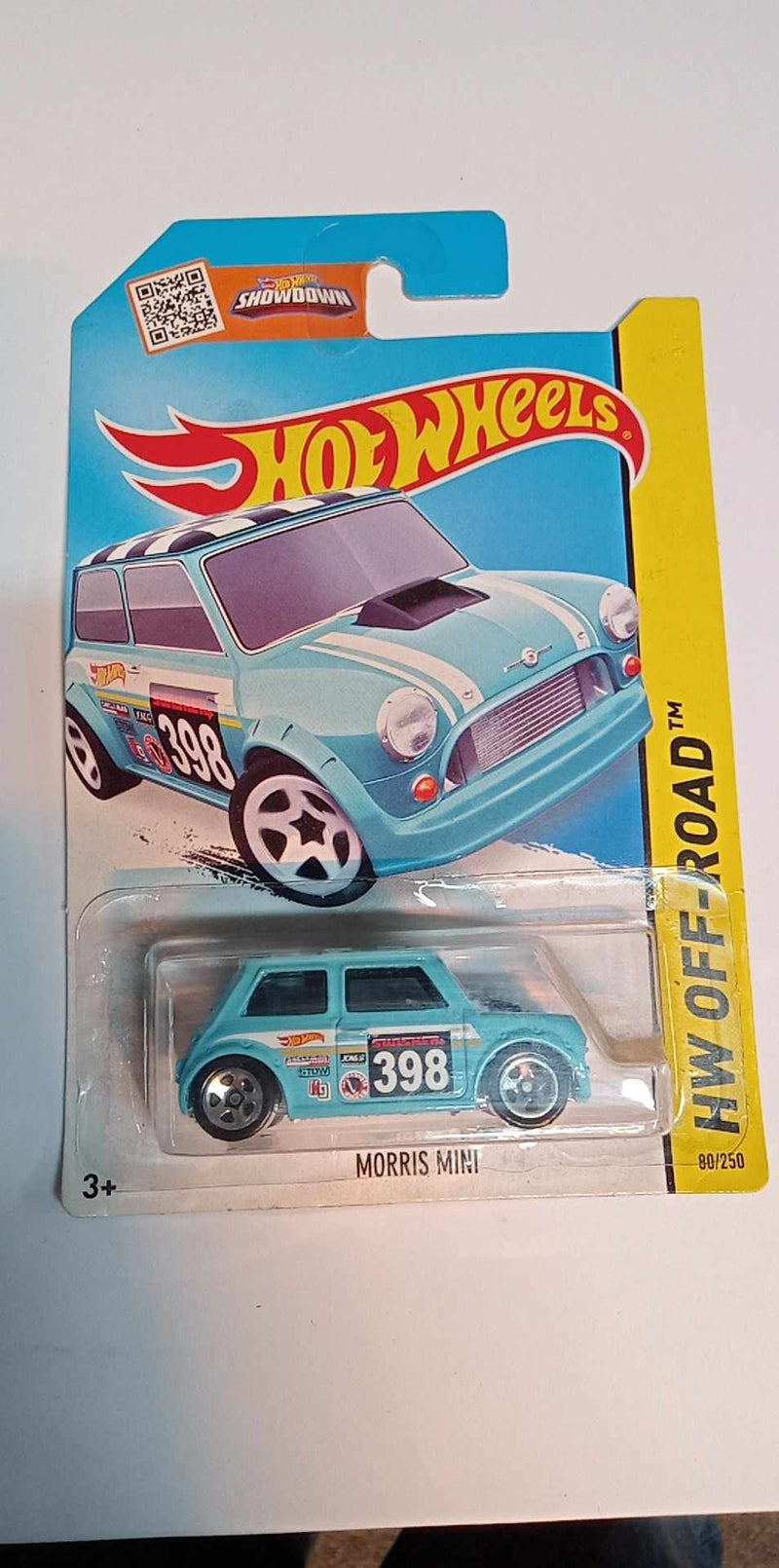 2015 Hot Wheels MORRIS MINI Aqua