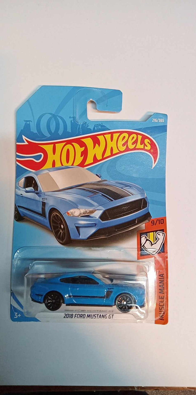 HOT WHEELS 2018 Ford Mustang GT Muscle Mania 216/365 (FJV78)