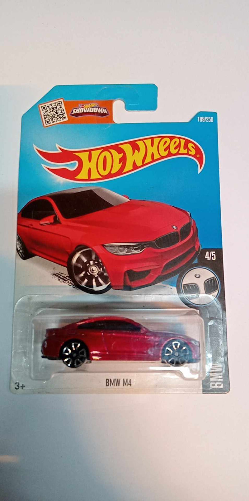 Hot Wheels - BMW M4 - BMW 4/5 Red (DHR83)