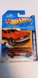 HOT WHHELS 70 FORD MUSTANG MACH 1 #8 -MUSCLE MANIA -FORD 12 #118 (V5421)