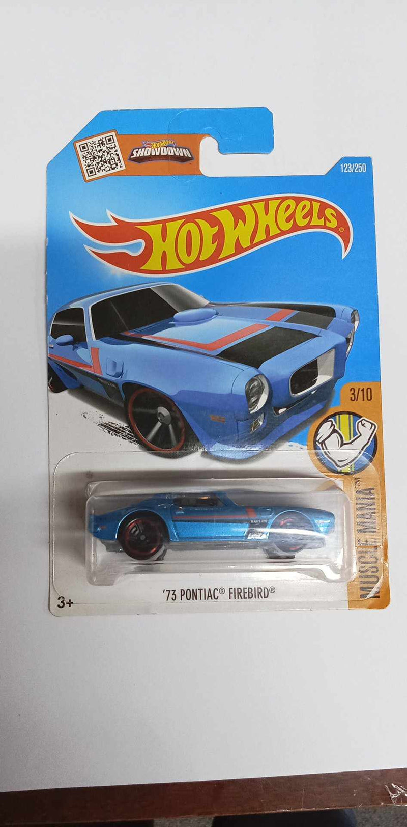 HOT WHEELS '73 PONTIAC FIREBIRD 123/250 - 3/10 MUSCLE MANIA (DHR34)