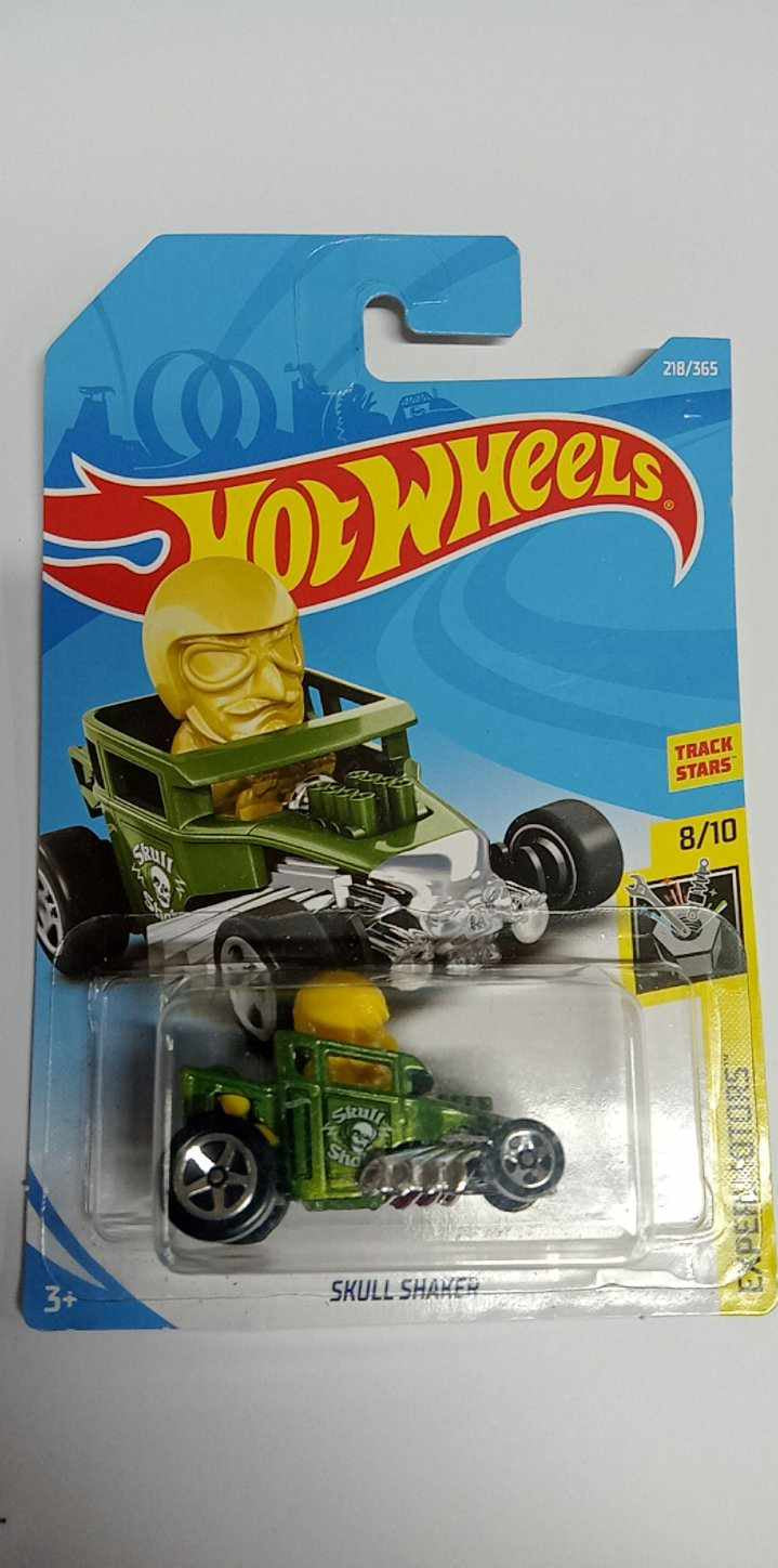 2018 Hot Wheels #218 Experimotors #8/10 SKULL SHAKER (FJV73)