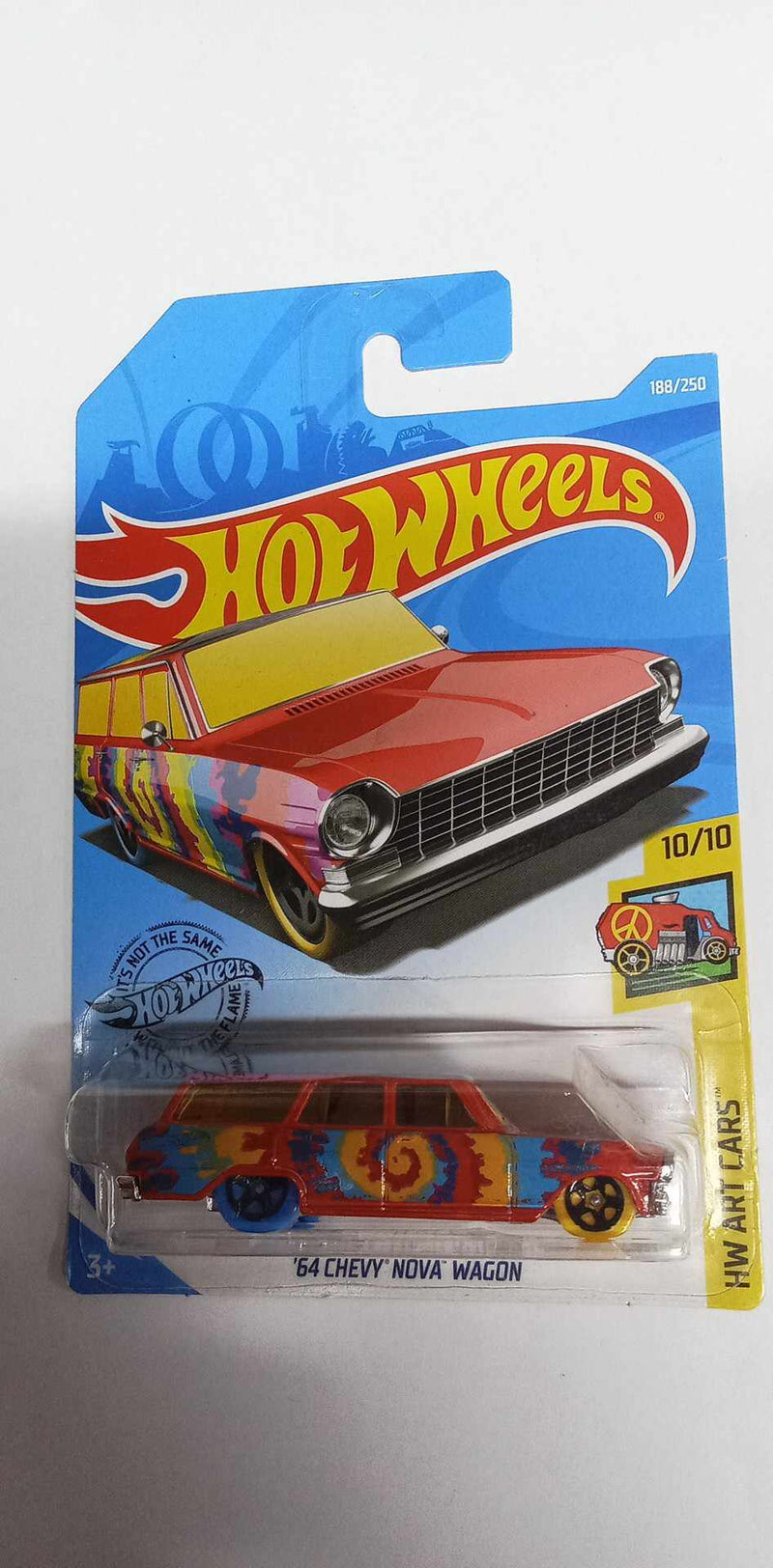 2019 Hot Wheels -HW Art Cars 10/10 ‘64 Chevy Nova Wagon