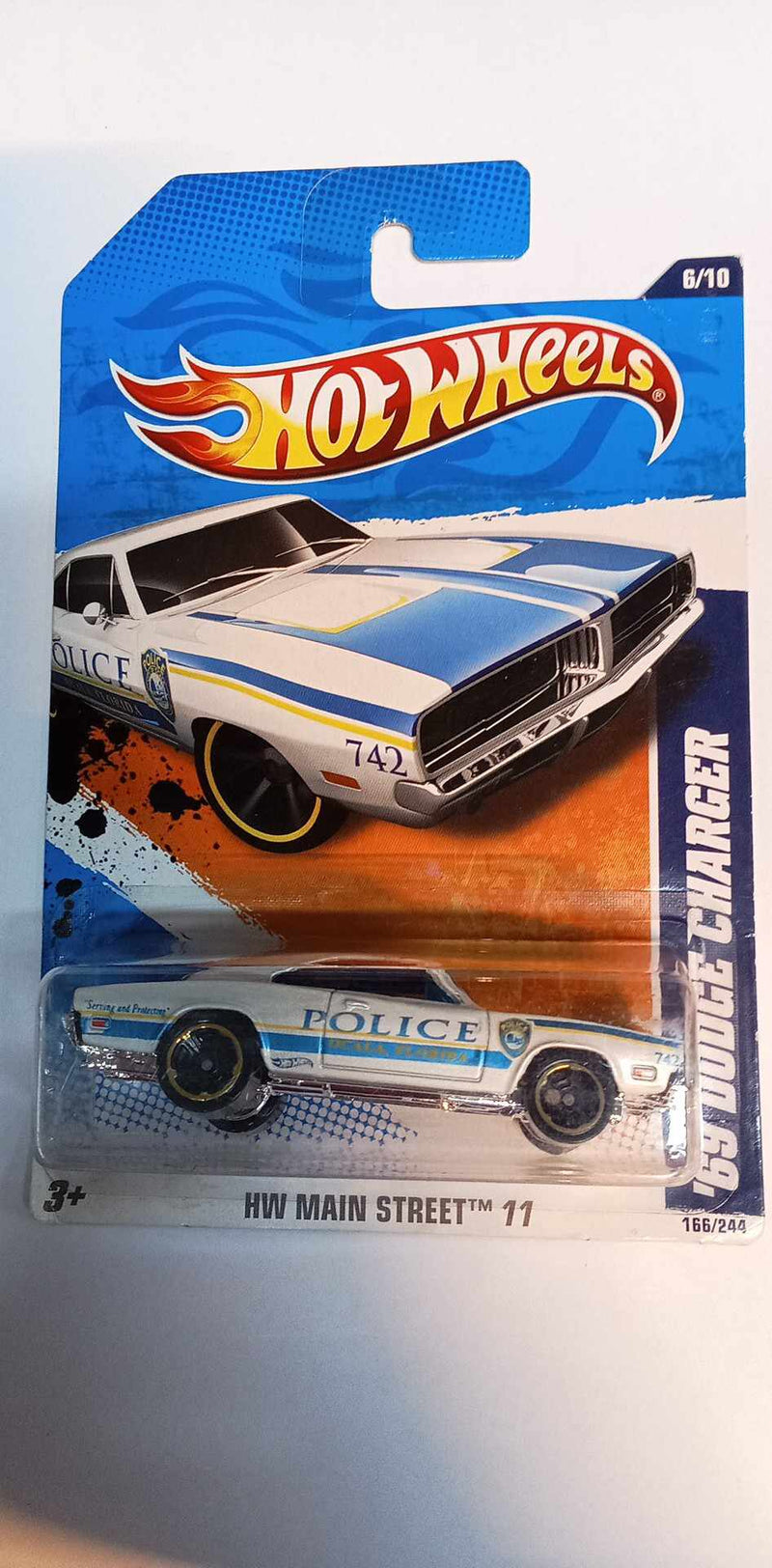 2011 Hot Wheels  HW Main Street 11--6/10 Dodge 1969 Charger