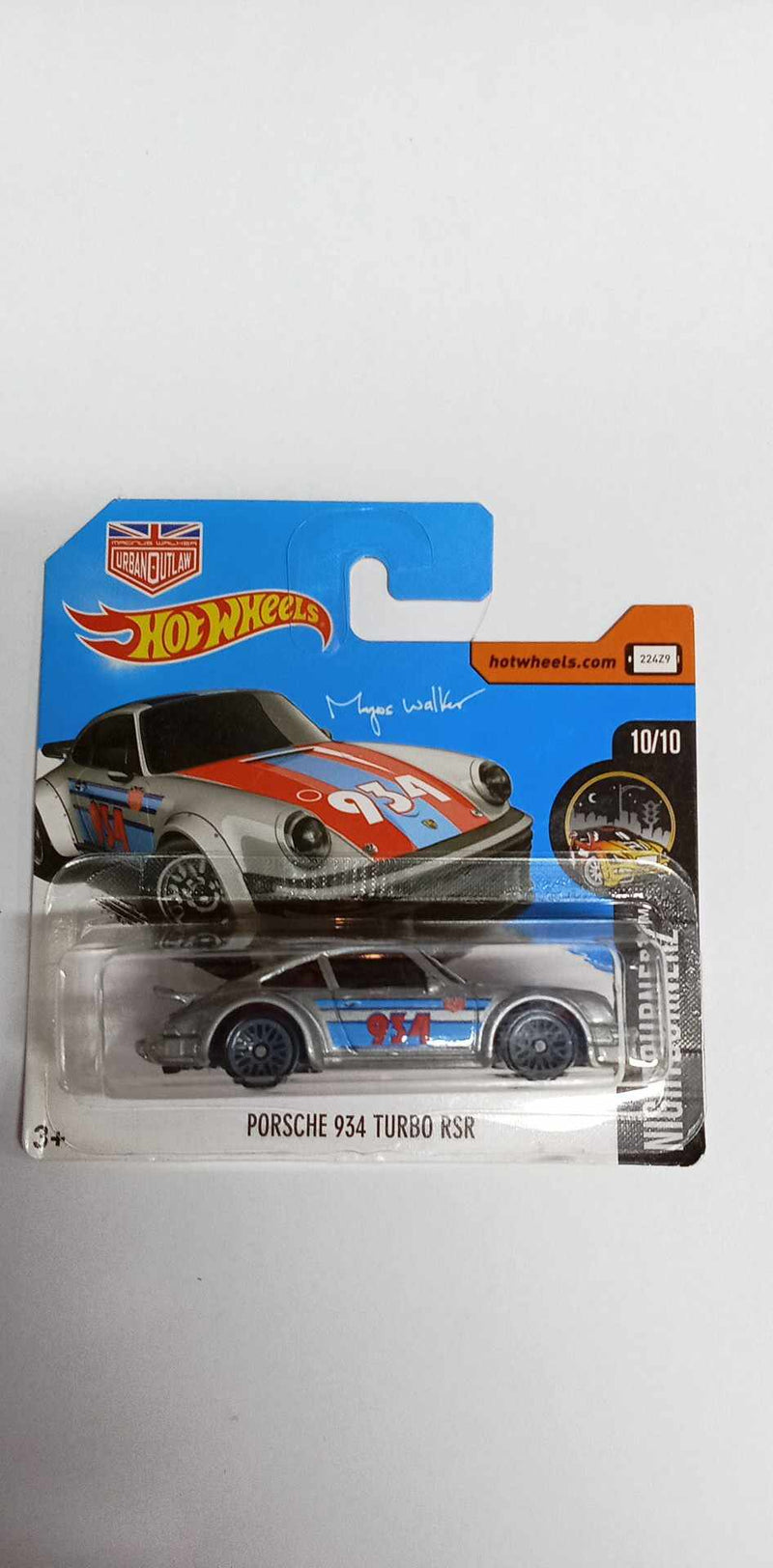 2017 Hot Wheels PORSCHE 934 TURBO RSR