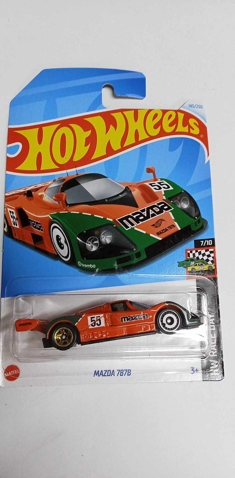 HOT WHEELS -HW RACE DAY-MAZDA 787B 7/10--145/250 (HTC79)