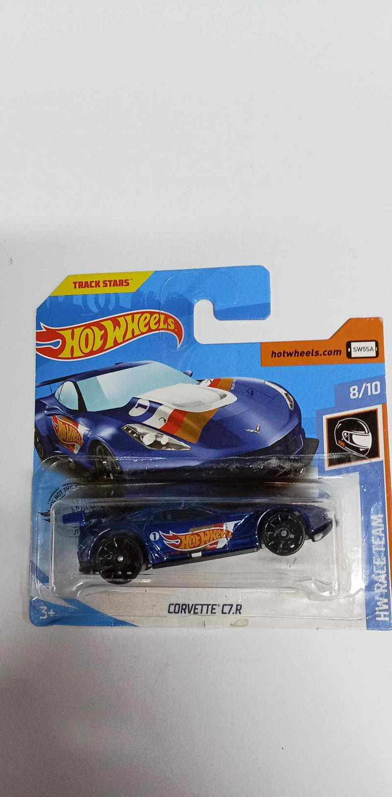 2019 Hot Wheels 193 HW Race Team 8 10 CORVETTE C7.R SHORT CARD FYC7 Extreme Hobbies