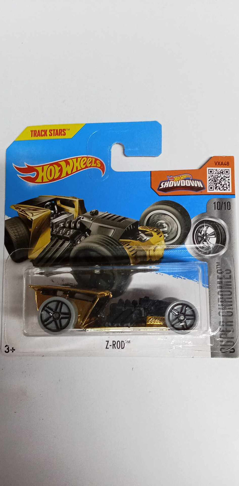 2016 Hot Wheels -Z-Rod 45/250 - Gold -SUPER CHROMES