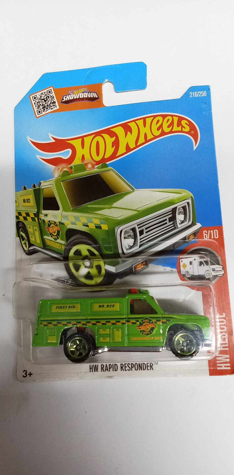 2016 HOT WHEELS HW Rapid Responder - HW Rescue -