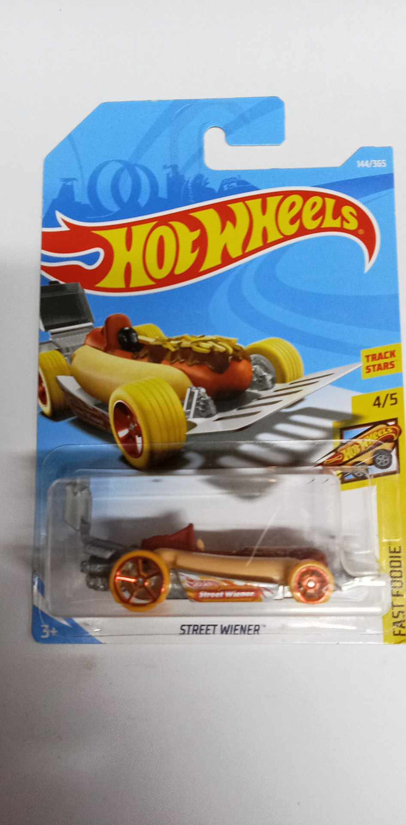 Hot Wheels STREET WIENER #144- #4 - Fast Foodie - (FJX83)