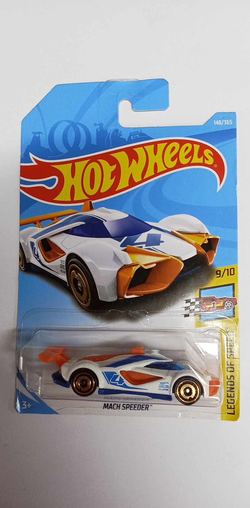 2018 Hot Wheels #148 Legends Of Speed #9/10 Mach Speeder (FJV63)