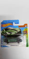 2018 Hot Wheels - ASTON MARTIN ONE-77 #117 green- HW Exotics-SHORT CARD  (FJY01)