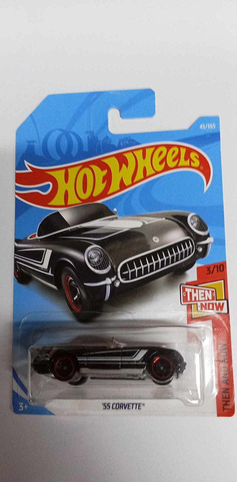 2018 Hot Wheels '55 Corvette #45/365 Then and Now #3/10  (FJX90)