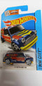 2015 Hot Wheels -67 AUSTIN MINI VAN #27 blue -  HW City -  (CFM07)