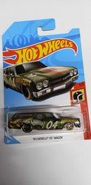 2018 Hot Wheels-  HW Daredevils 1/5- '70 CHEVELLE WAGON SS (FRR82)