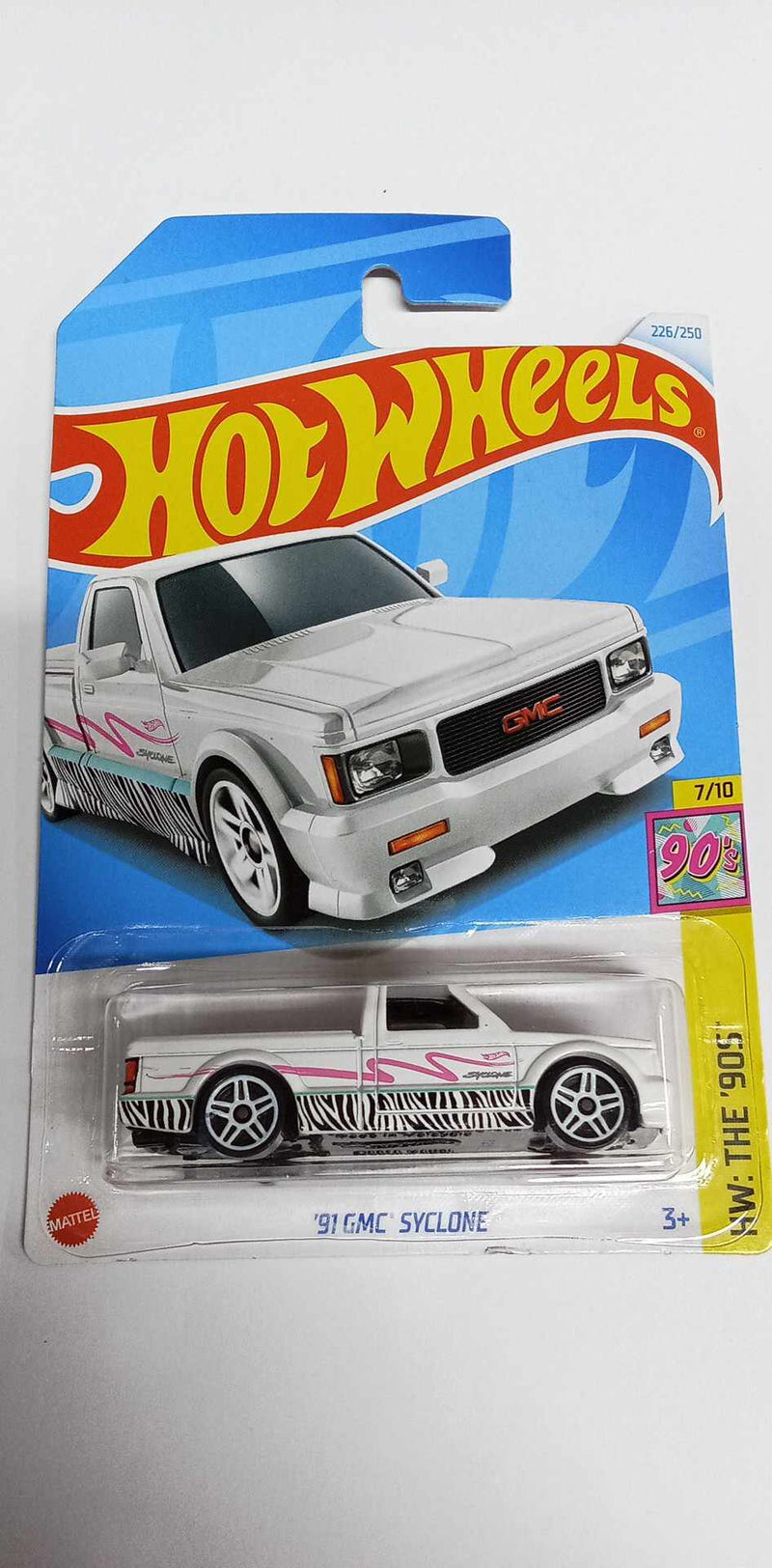 2024 Hot Wheels 226/250 -91 GMC Syclone, HW: The 90s 7/10 (HTB10)