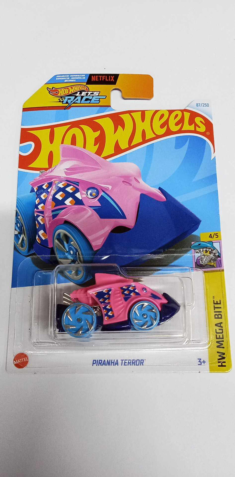 2024 Hot Wheels 87/250  Piranha Terror HW Mega Bite 4/5 (HTD60)