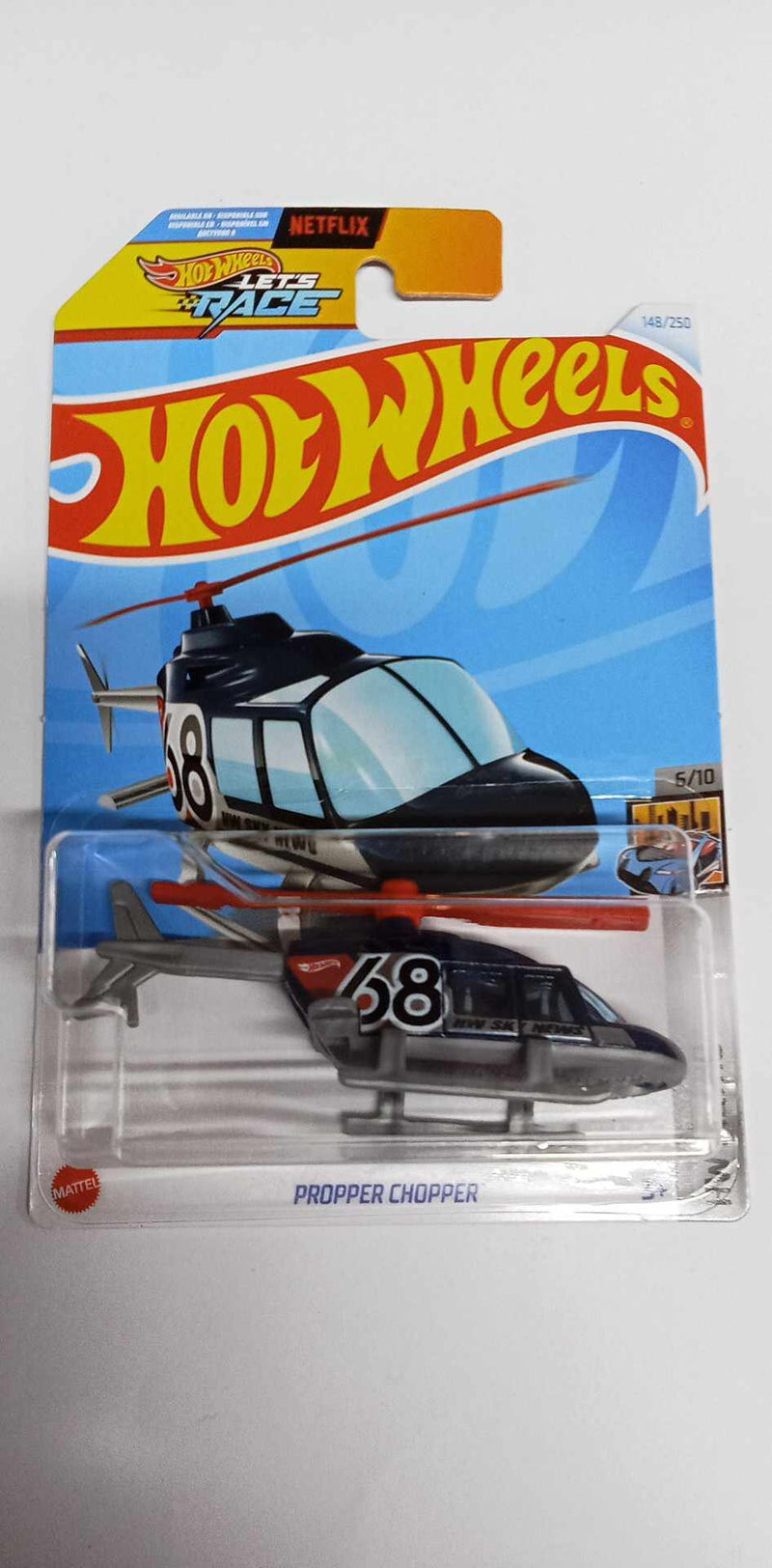 2024 Hot Wheels 148/250 Propper Chopper HW Metro  (HTD69) 6/10