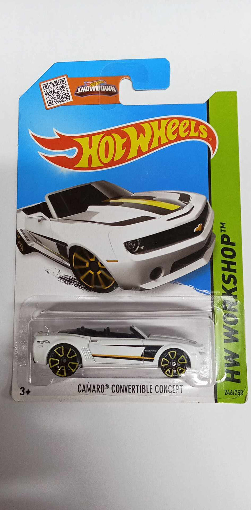 HOT WHEELS -HW WORKSHOP -CAMARO CONVERTIBLE CONCEPT 246/250 (CFJ23)