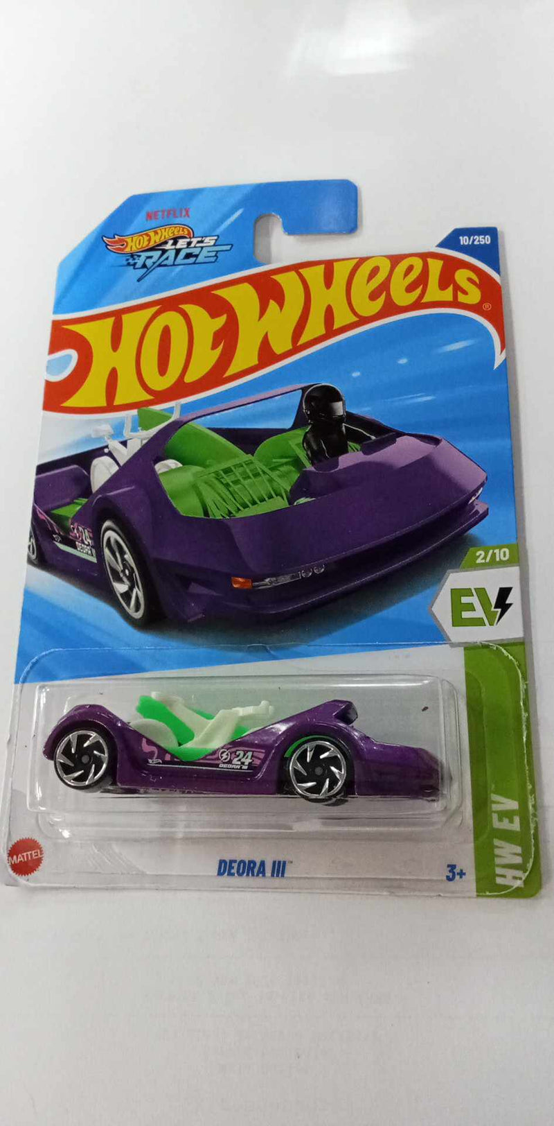 2025 HOT WHEELS -DEORA III  10/250 -HW EV-2/10 ( HYW67 )