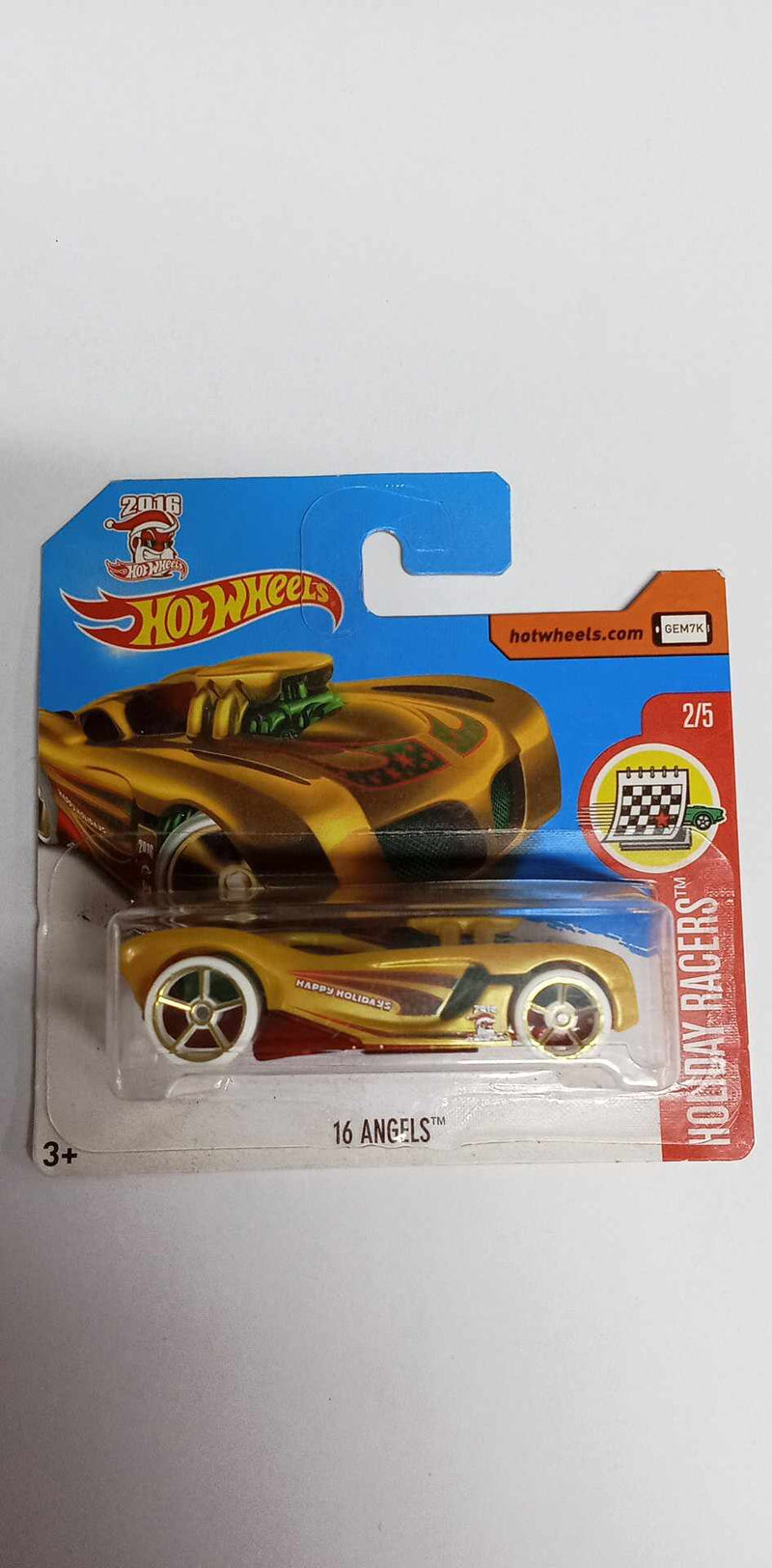 2016 Hot Wheels -Holiday Racers 2/5  16 Angels 52/365 (DTX43)