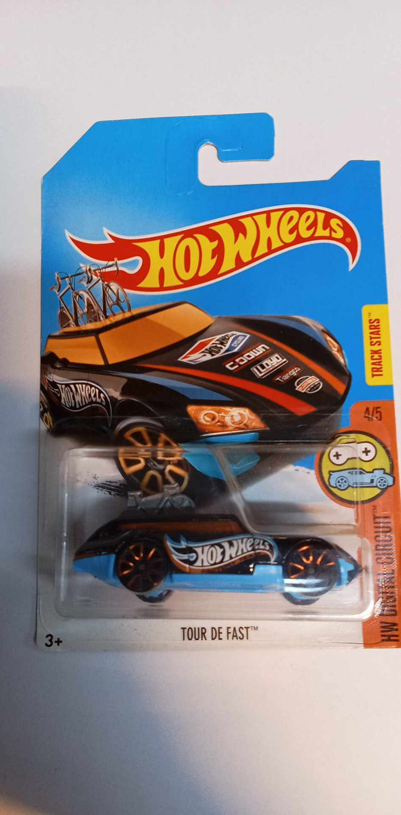 2017 Hot Wheels - HW Digital Circuit 4/5 Tour De Fast -(DVD17)