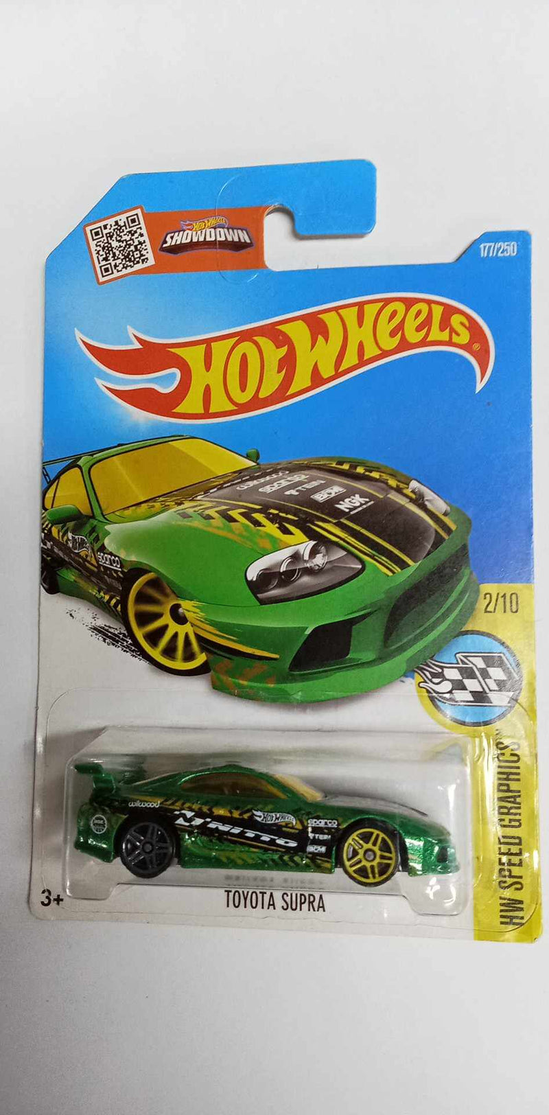 2016 HOT WHEELS - TOYOTA SUPRA -HW Speed Graphics