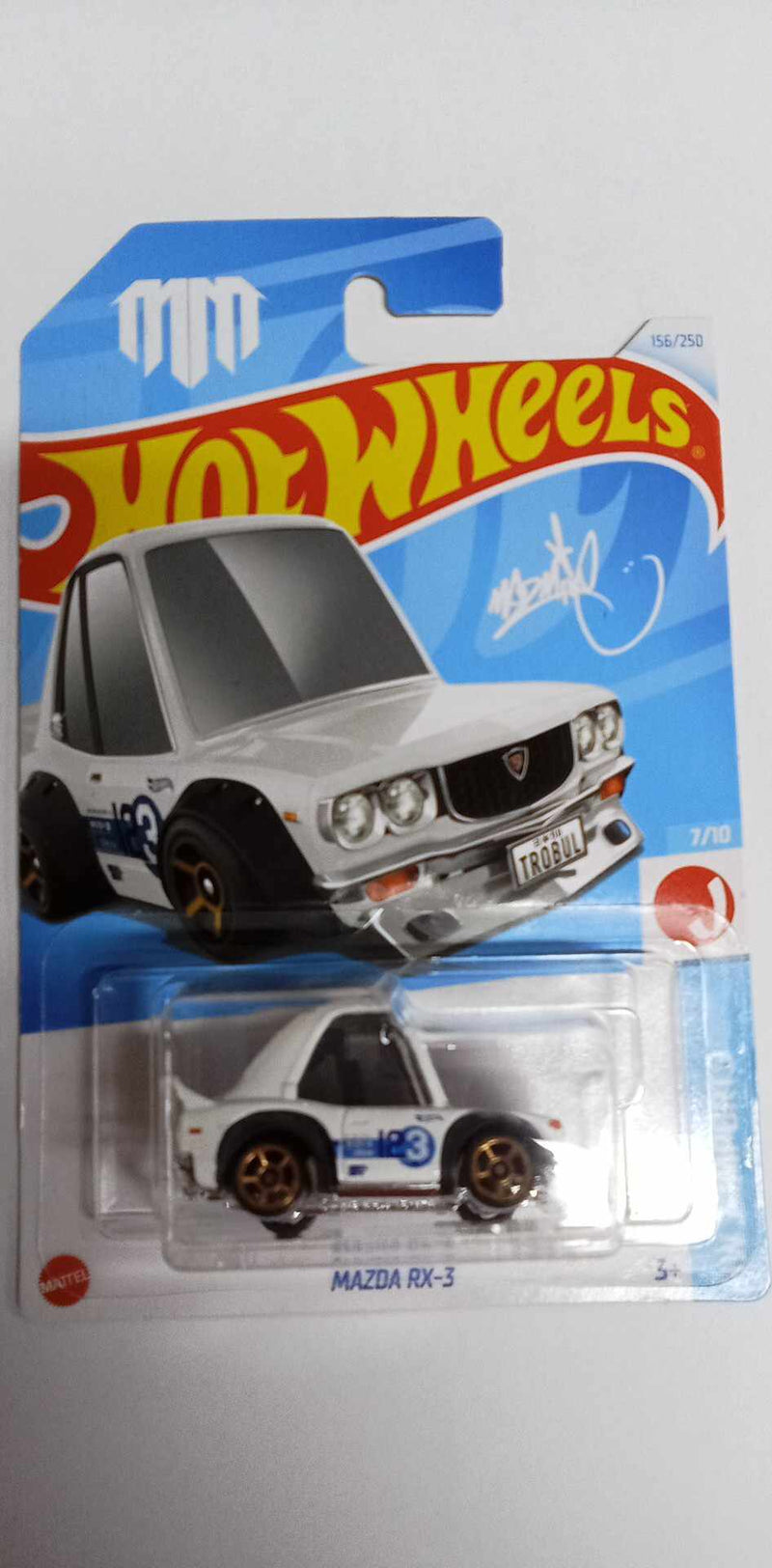 2024 HOT WHEELS -MAZDA RX-3 - 156/250- HW J-IMPORTS (HTD77)