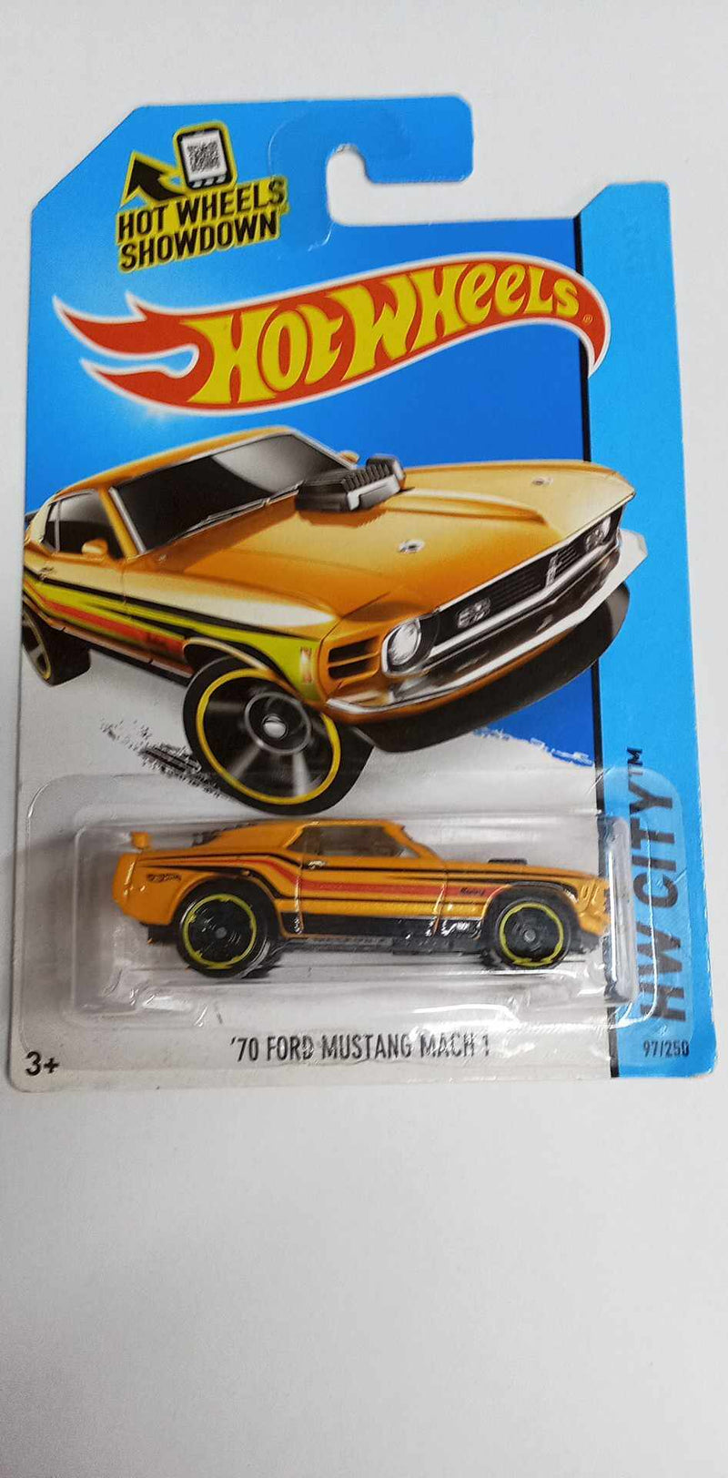 2013 Hot Wheels HW City- '70 Ford Mustang Mach 1 -97/250 (BFG34)