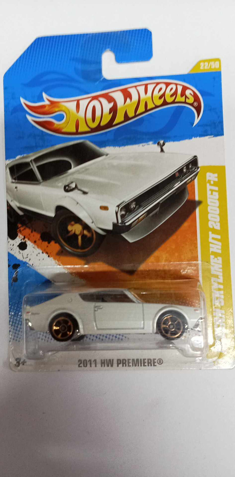 2011 Hot Wheels -  22/50 Nissan Skyline H/T 2000GT-R - 22/244 (X0092)