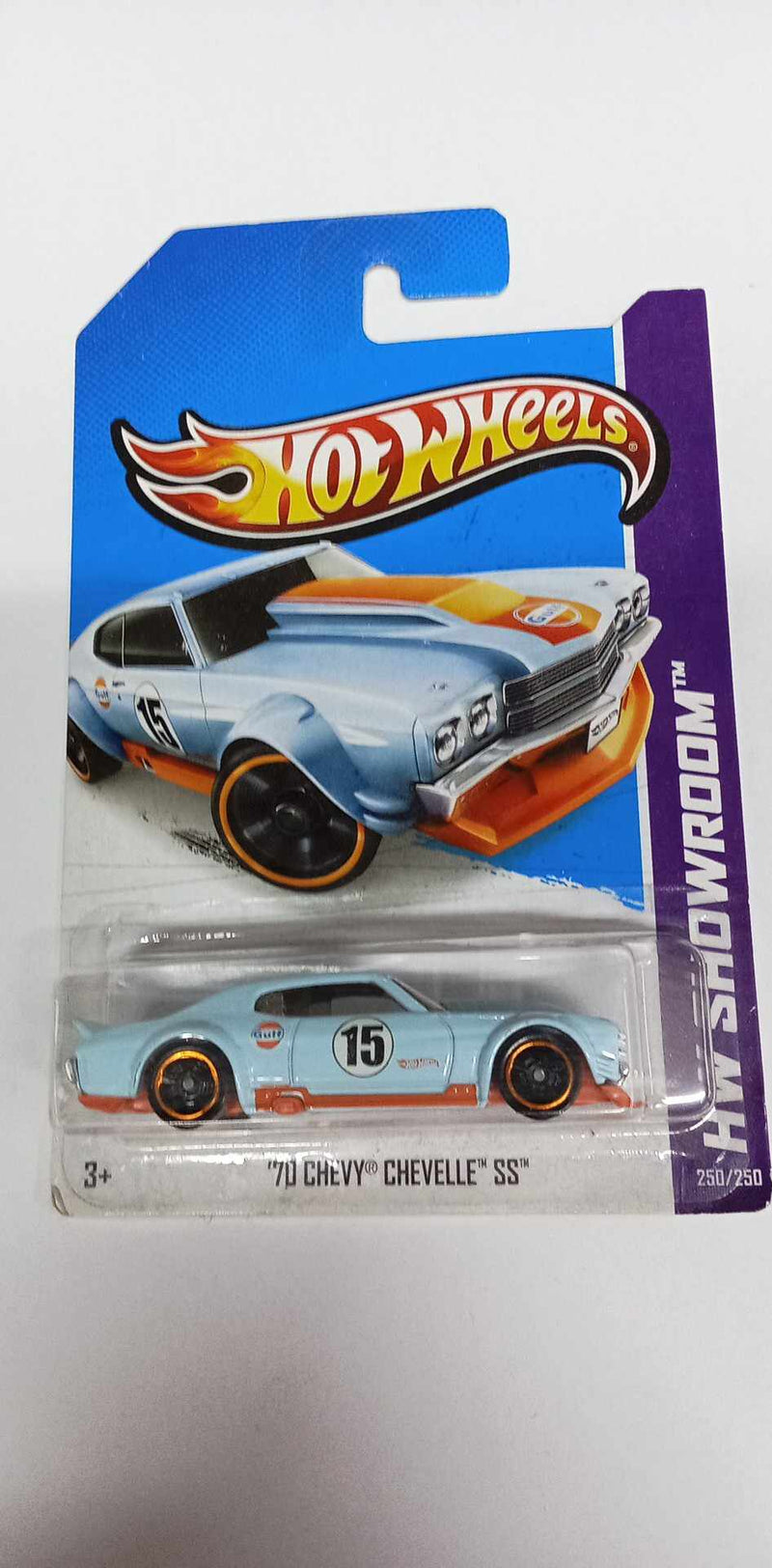 2013 Hot Wheels -HW Showroom - '70 Chevy Chevelle SS -250/250 (X1623)