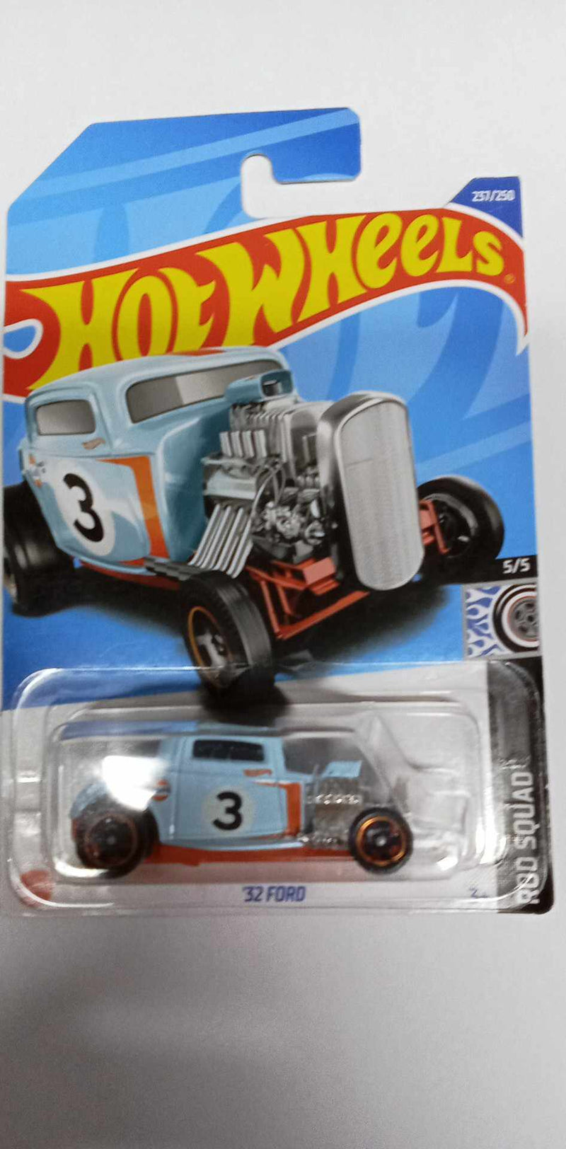 2022 Hot Wheels- ROD SQUAD-32 FORD - 5/5- 237/250 (HCV75)