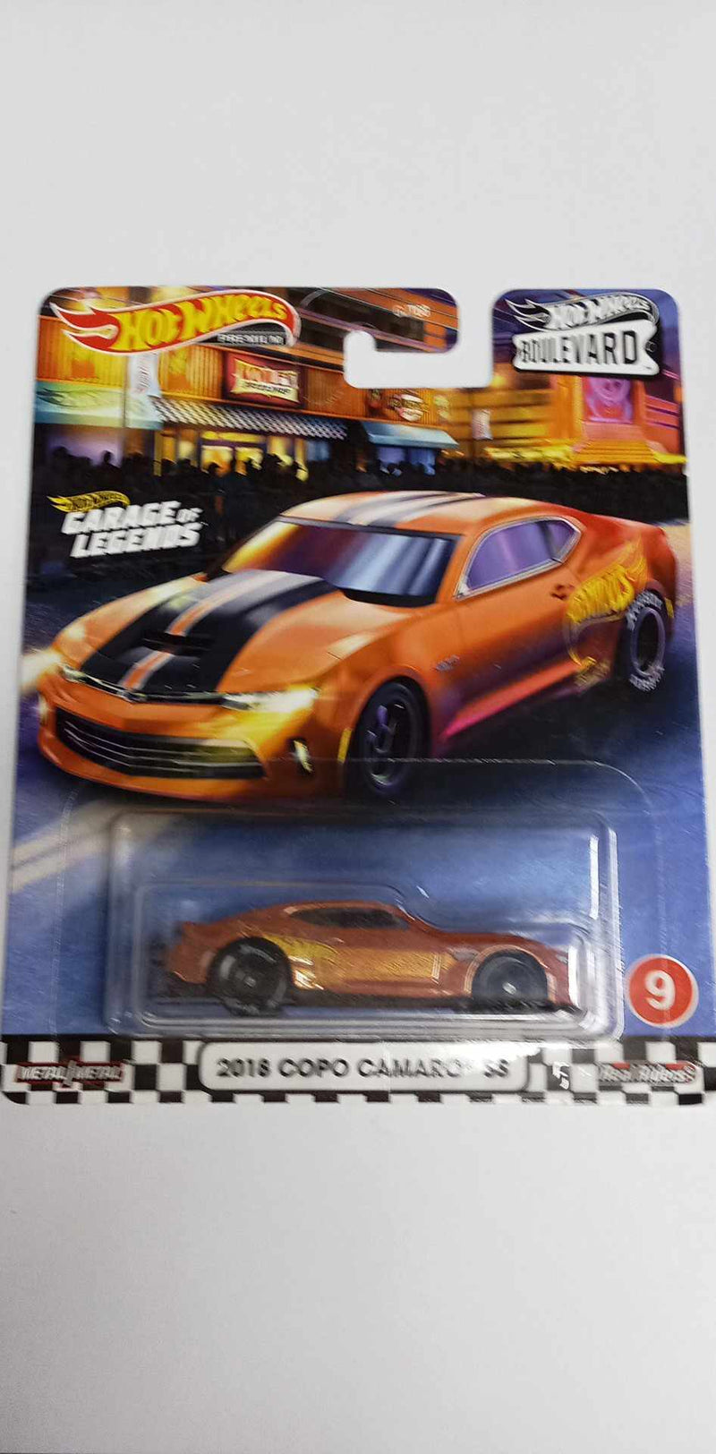 Hot Wheels Premium Boulevard -2018 Copo Camaro SS