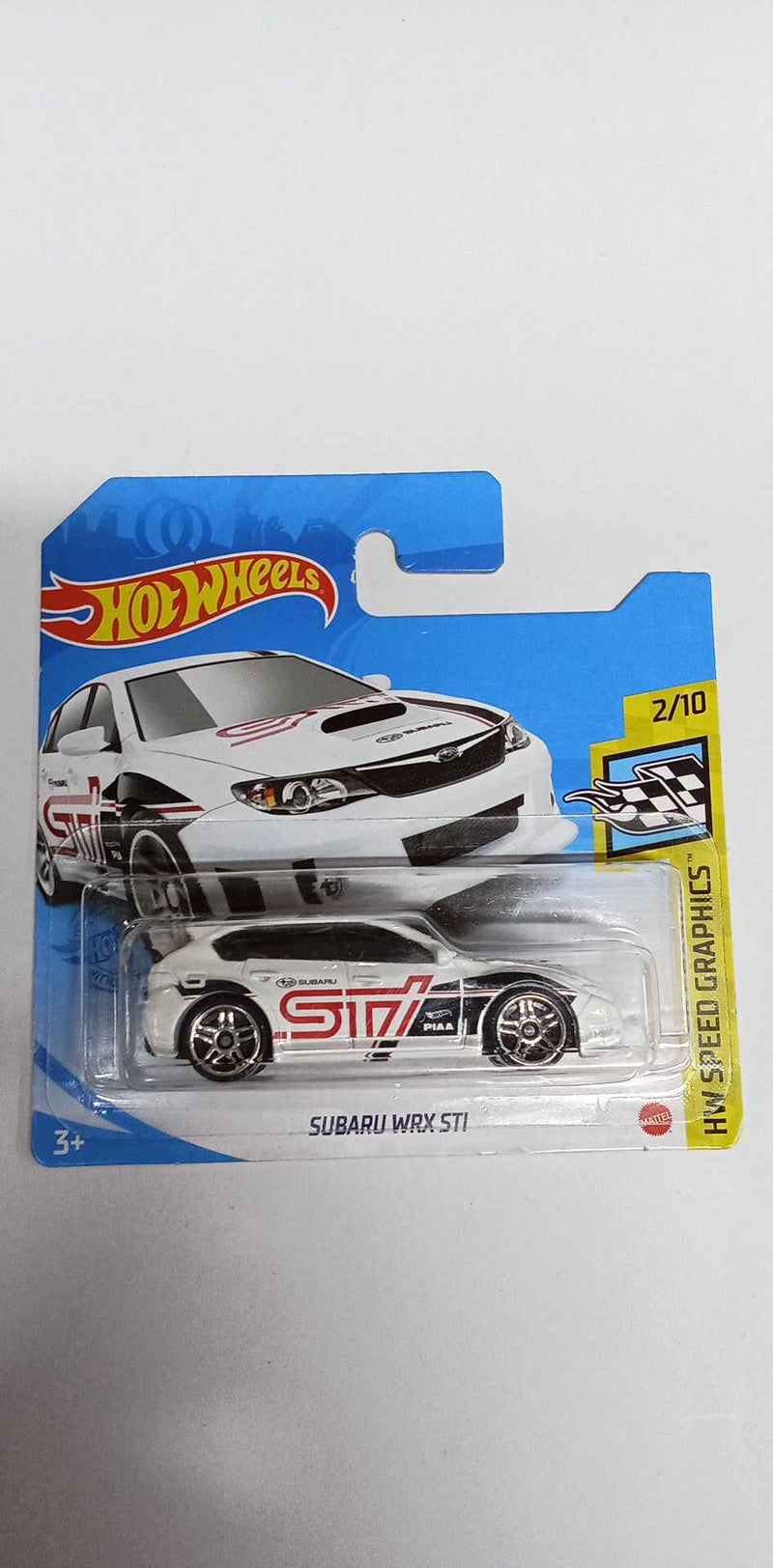 2021 Hot Wheels 68/250 Subaru WRX STI HW Speed Graphics 2/10 -SHORT CARD (GTB98)