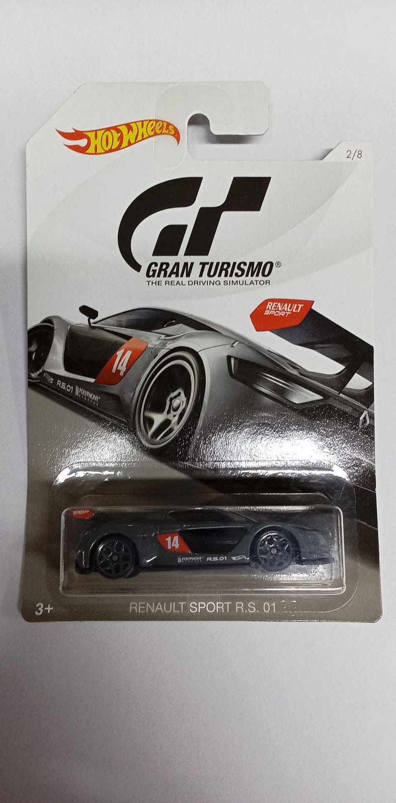 2018 Hot Wheels- Gran Turismo Series 2/8 RENAULT SPORT R.S. 01 (FKF28)