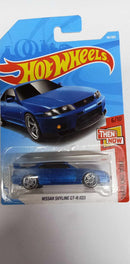 2018NHot Wheels -Nissan Skyline GT-R R33 - Then And Now (FJV51)