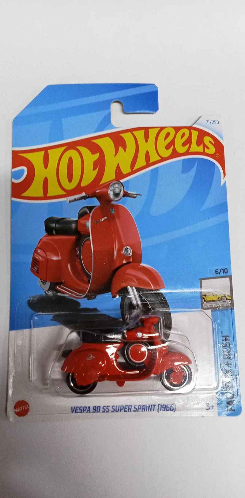 2024 HOT WHEELS -VESPA 90 SS SUPER SPRINT(1966) - 71/250 (HRY52)