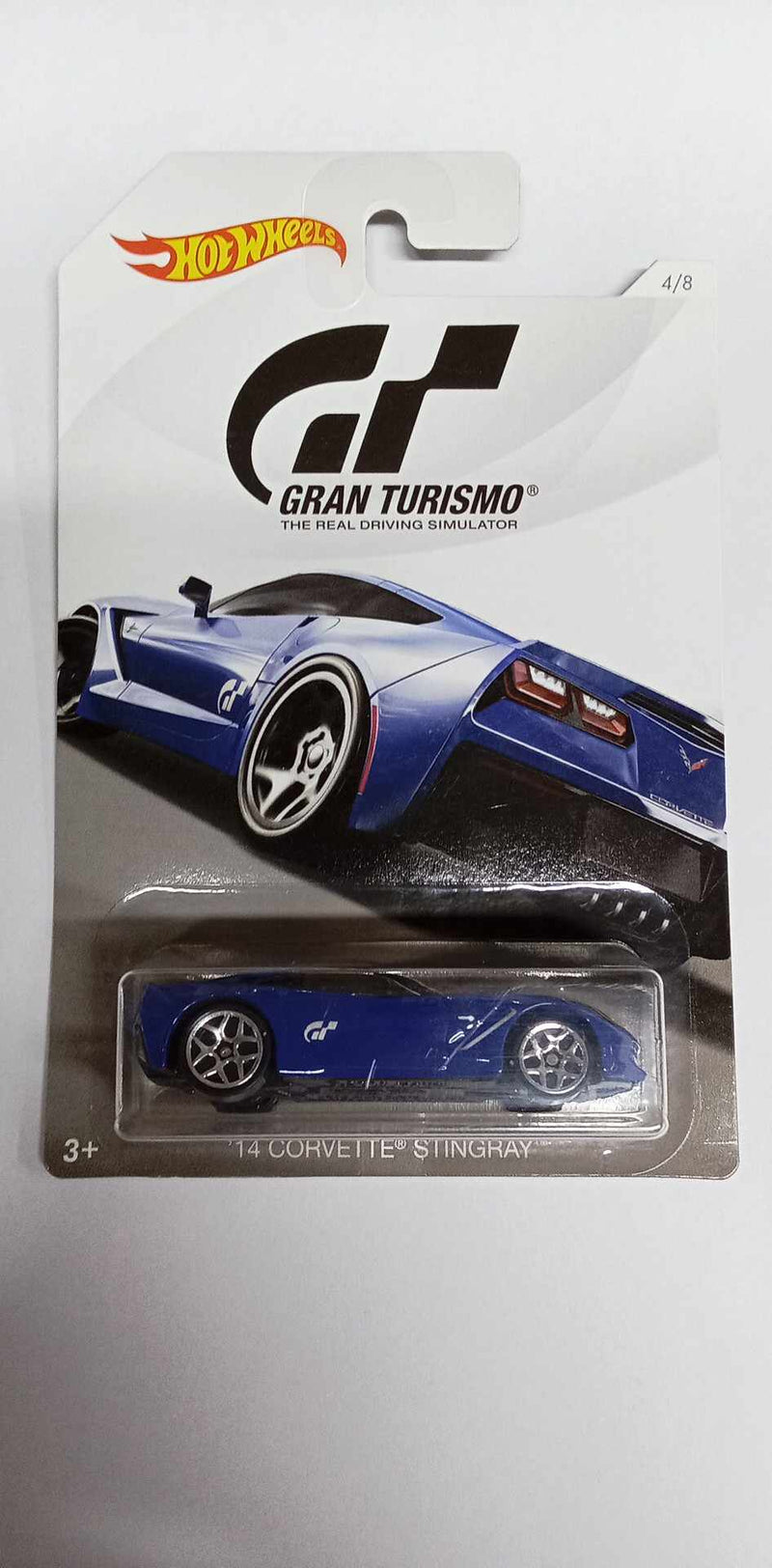 2018 Hot Wheels Gran Turismo Series 4/8 '14 CORVETTE STINGRAY (FKF30)